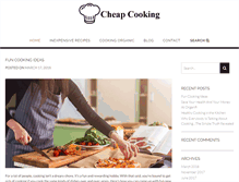 Tablet Screenshot of cheapcooking.org